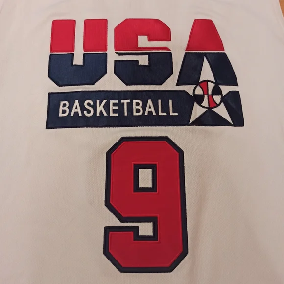 Nike Michael Jordan USA team dream basketball Jersey. Size large - Picture 7 of 10
